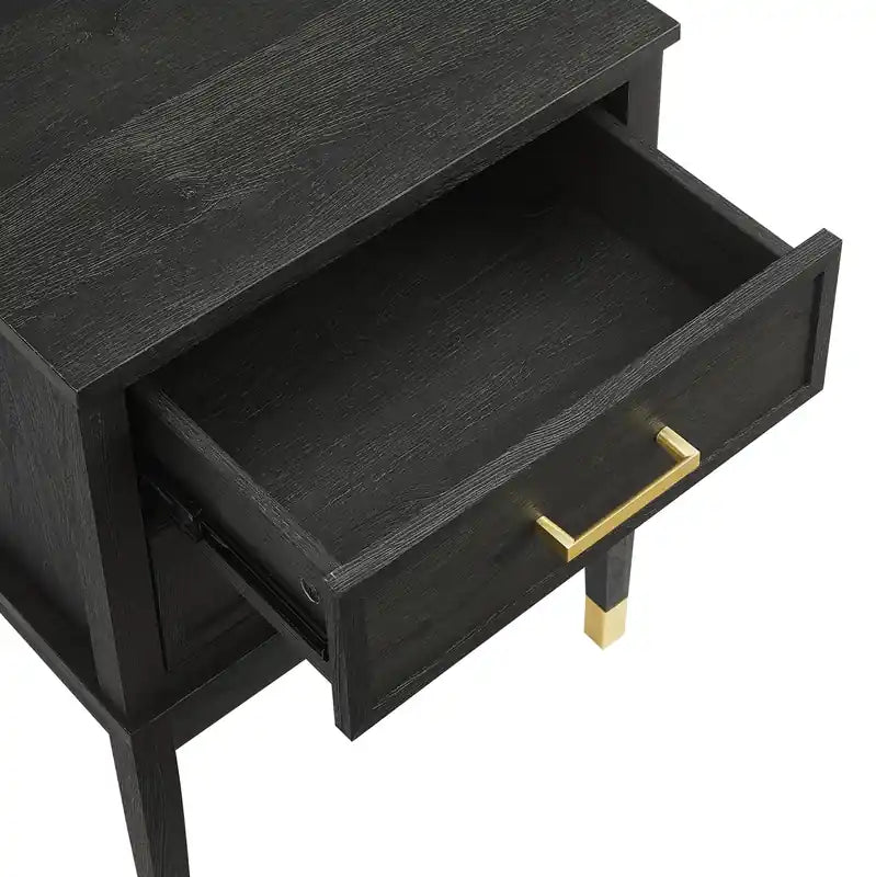 Brax Bedside 2-Drawer Nightstand, 18W x 25.75H