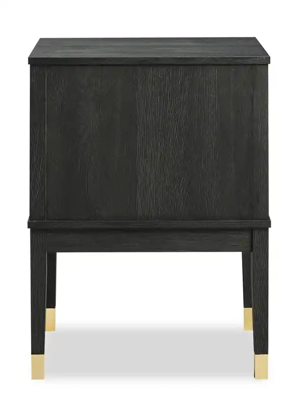 Brax Bedside 2-Drawer Nightstand, 18W x 25.75H