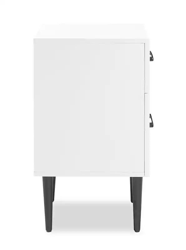 Brax Bedside 2-Drawer Nightstand, 18W x 25.75H