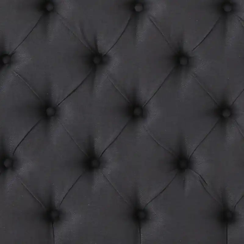 Hansen Upholstered Wingback Headboard With Button Tufting