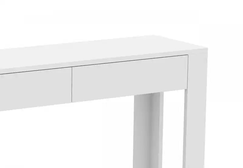 40 Console Table With 2 Drawers And Shelf