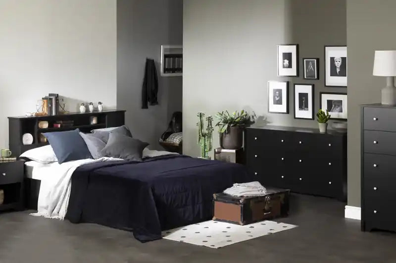 5-Drawer Chest - Pure Black