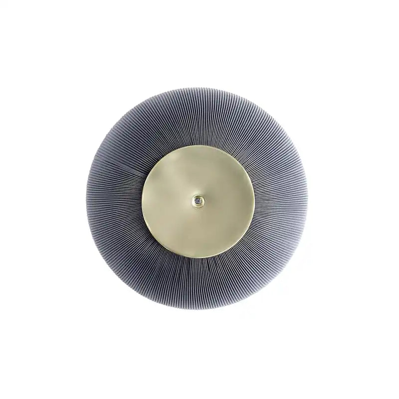 Manhattan Comfort Modern Anderson Coffee Table Upholstered Leatherette with Ceramic Faux Marble Tabl