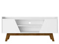 Manhattan Comfort Mid-Century Modern Marcus 53.14 TV Stand with Solid Wood Legs