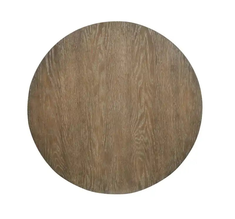 Eldon 22 Modern Round Solid Wood End Table with Storage - Porpoise