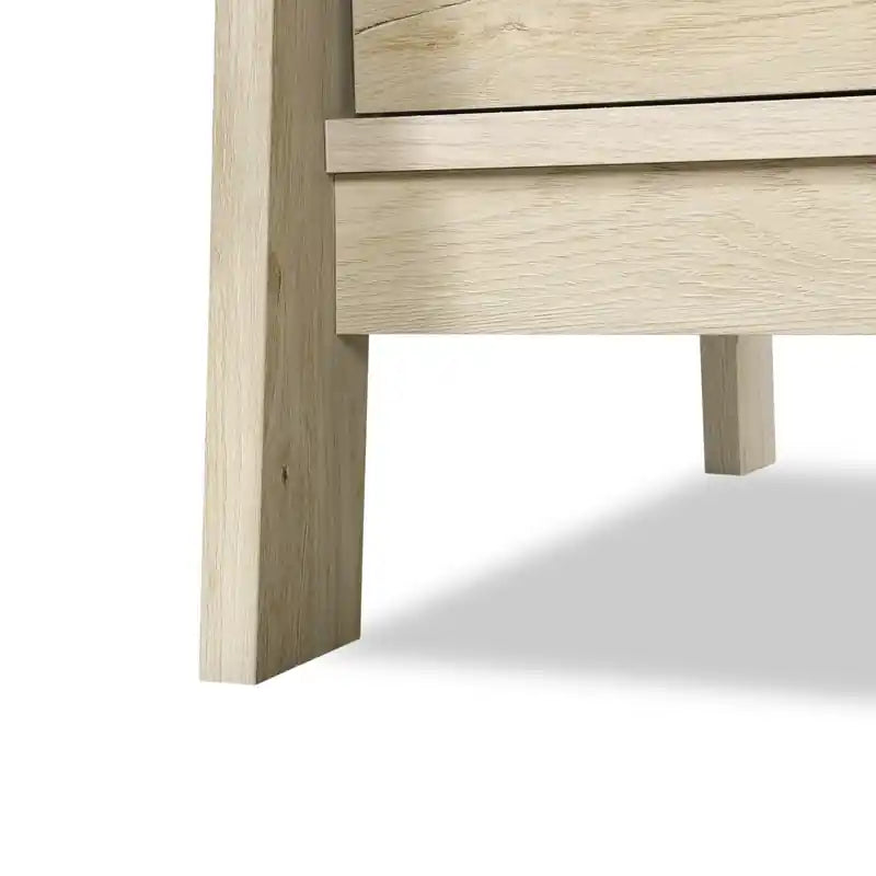 59.06" Executive Office Desk with 4 Drawers - Chalked Chestnut