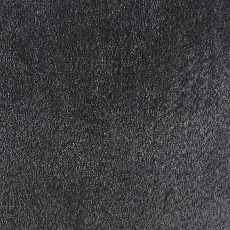 Moon 91 Fabric Curved Sofa with Accent Pillows - Wooly Raven Black