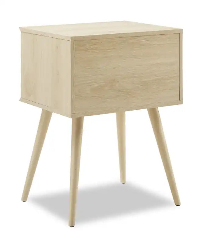 Brax Bedside 2-Drawer Nightstand, 18W x 25.75H
