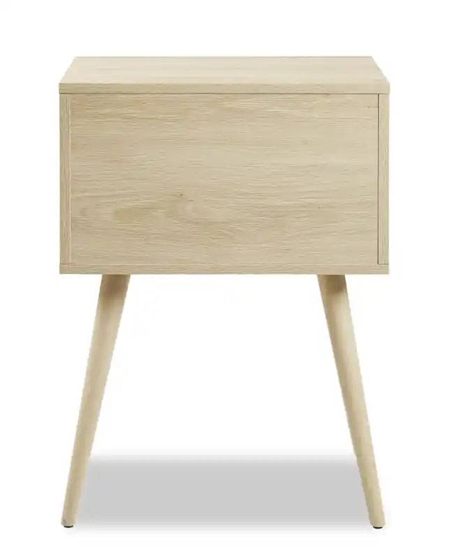 Brax Bedside 2-Drawer Nightstand, 18W x 25.75H