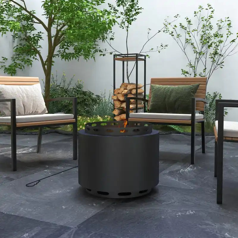 Smokeless Fire Pit, 19 Portable Wood Burning Firepit