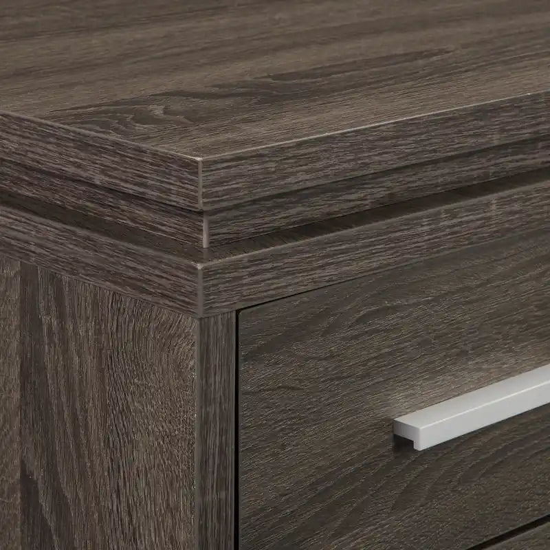 60" Folding Corner Office Desk with Storage & USB Ports