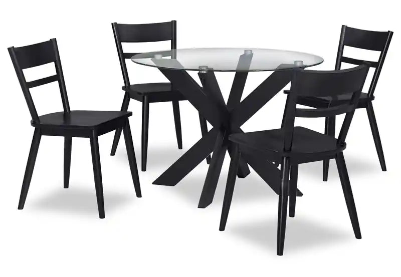 Remi Dining Chair with Curved Ladder-Back