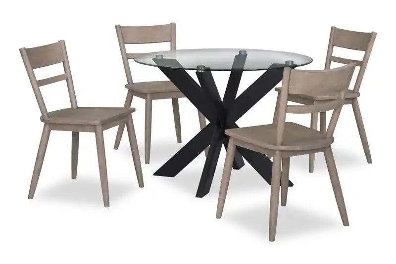 Remi Dining Chair with Curved Ladder-Back