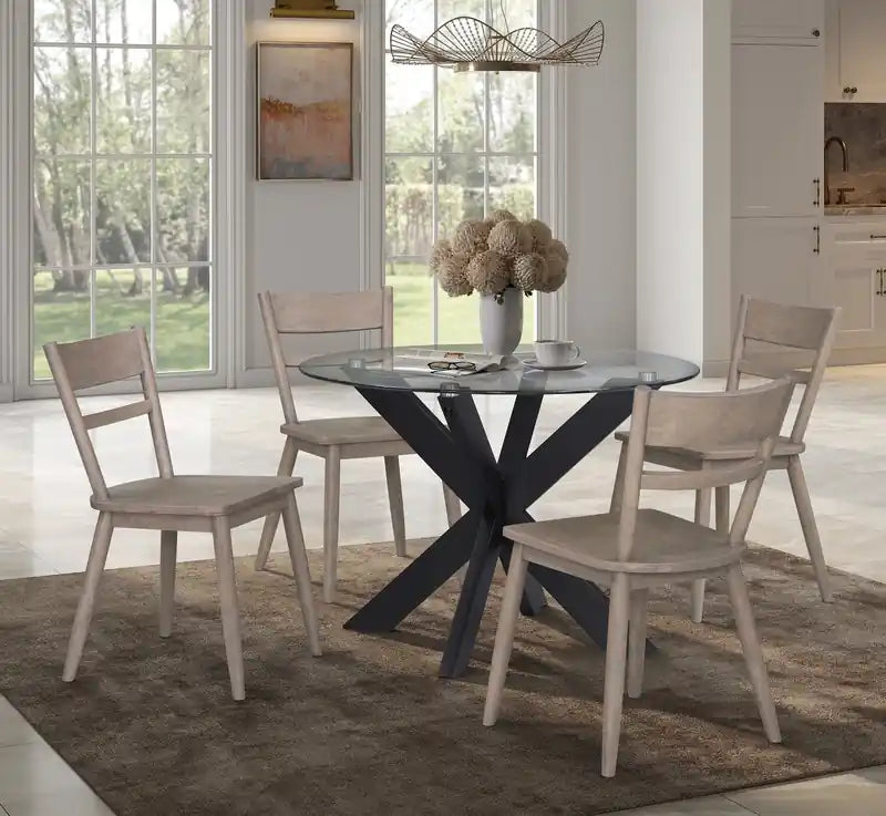Remi Dining Chair with Curved Ladder-Back
