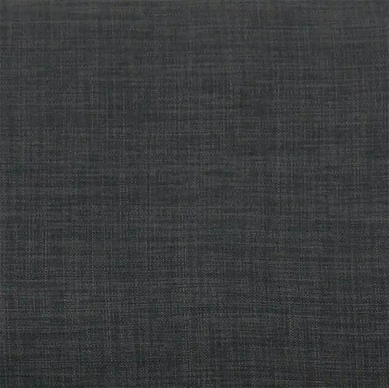 Made in Canada Sawyer 83 Linen-Look Fabric Sofa with Reversible Cushions and Accent Pillows - Charcoal Grey