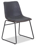 Tess Dining Chair with Leather-Look Fabric