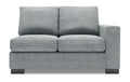 Sofa Lab Track RAF Loveseat - Luna Pewter